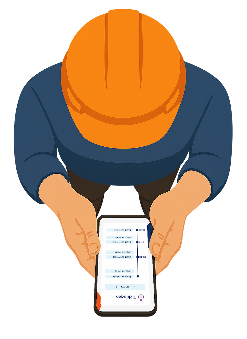 Illustratie – Phone tikkingen
