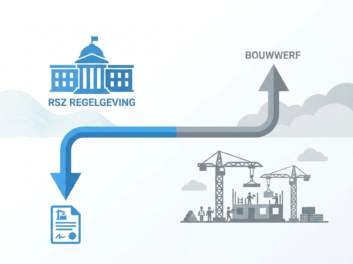 Tijdlijn met verschil tussen CIAW-check-in en CIaO-check-out